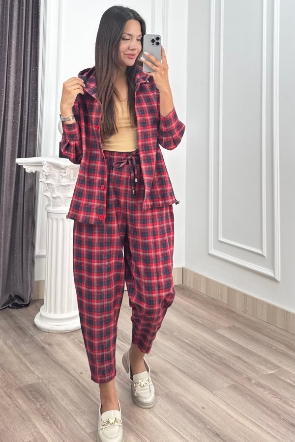 SCARLET Ekose Takım 70092 SCARLET Ekose Takım 70092