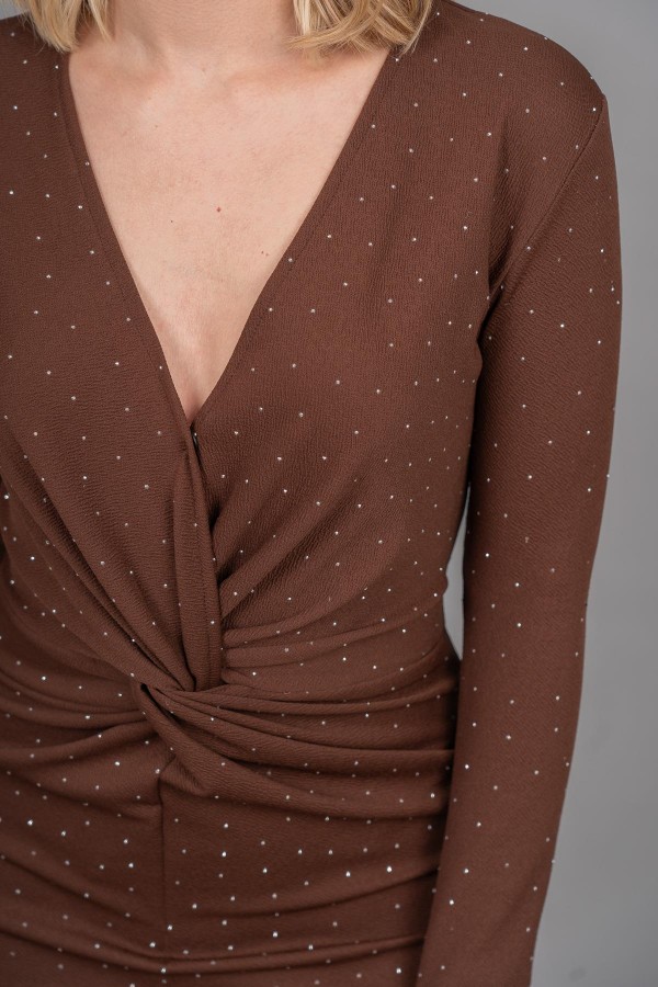 Serena Twist Elbise 50341