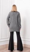 SoftCloud Peluş Bağcıklı Cozy Hırka STD