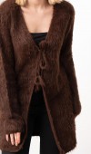 SoftCloud Peluş Bağcıklı Cozy Hırka STD SoftCloud Peluş Bağcıklı Cozy Hırka STD