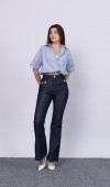 Ön Süs Cepli Düğme Detaylı Denim Pantolon 30173