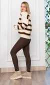 Trend Model Çizgili Polo Basic Triko 34101 STD Trend Model Çizgili Polo Basic Triko 34101 STD
