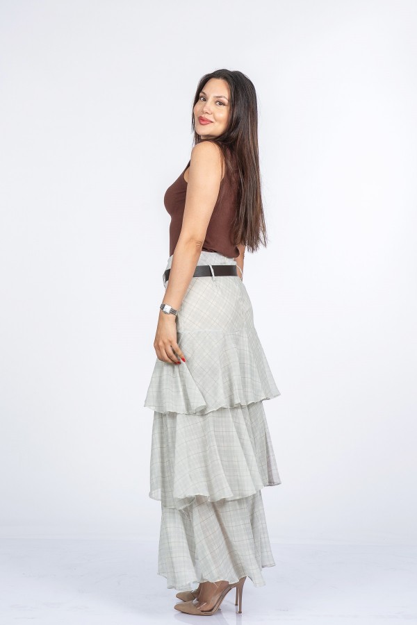 Trend Model Kemerli Çingene Etek 6879 Trend Model Kemerli Çingene Etek 6879