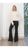 Trend Model Saçak Tüylü Hırka Ceket 25502 STD