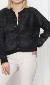 Trend Model Saçak Tüylü Hırka Ceket 25502 STD