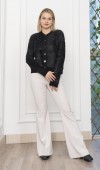 Trend Model Saçak Tüylü Hırka Ceket 25502 STD