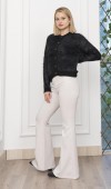 Trend Model Saçak Tüylü Hırka Ceket 25502 STD