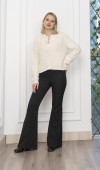 Trend Model Saçak Tüylü Hırka Ceket 25502 STD Trend Model Saçak Tüylü Hırka Ceket 25502 STD