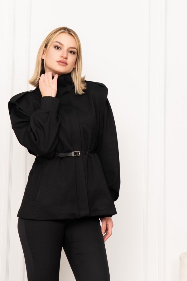 Trend Model Şık Tasarım Kemerli Mont 2612 Trend Model Şık Tasarım Kemerli Mont 2612