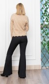 Trend Model Taşlı Yumoş Triko Hırka 25508 STD