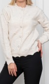 Trend Model Taşlı Yumoş Triko Hırka 25508 STD Trend Model Taşlı Yumoş Triko Hırka 25508 STD