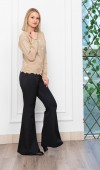 Trend Model Taşlı Yumoş Triko Hırka 25508 STD