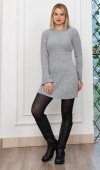 Trend Model Triko Kısa Elbise 4584 STD