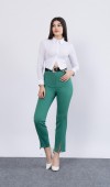 Trend PAÇASI YIRTMAÇLI KEMERLİ KALEM PANTOLON 3878 Trend PAÇASI YIRTMAÇLI KEMERLİ KALEM PANTOLON 3878