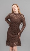 Trend Tül Mini Elbise – Premium Astarlı Form 50359