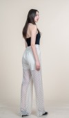 Tül Dantel İçi Şortlu Bol Paça Pantolon 30371 Tül Dantel İçi Şortlu Bol Paça Pantolon 30371