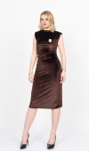 Velvet Sculpt Draped Evening Dress – Kadife Drapeli Premium Gece Elbisesi 50348