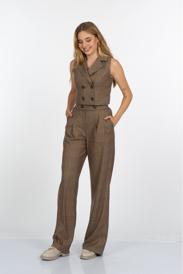 Vivienne Yelek Pantolon Takım 1093 Vivienne Yelek Pantolon Takım 1093
