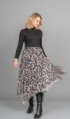 Vogue Asimetrik Tül Elegance Etek 6849