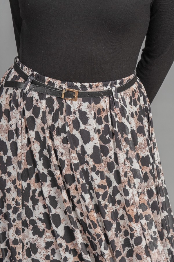 Vogue Asimetrik Tül Elegance Etek 6849