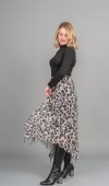 Vogue Asimetrik Tül Elegance Etek 6849