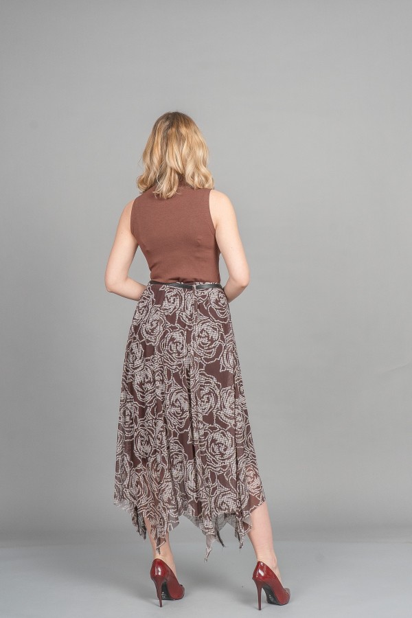 Vogue Asimetrik Tül Elegance Etek 6849 Vogue Asimetrik Tül Elegance Etek 6849