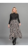 Vogue Asimetrik Tül Elegance Etek 6849