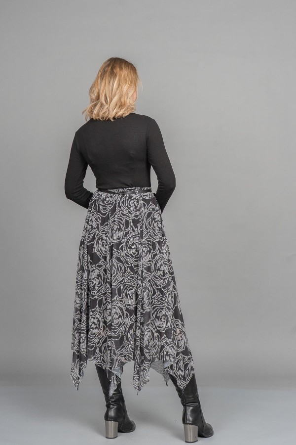Vogue Asimetrik Tül Elegance Etek 6849 Vogue Asimetrik Tül Elegance Etek 6849