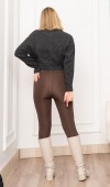 Zr Modal Trend Kısa Düğmeli Bluz Hırka 3549 STD